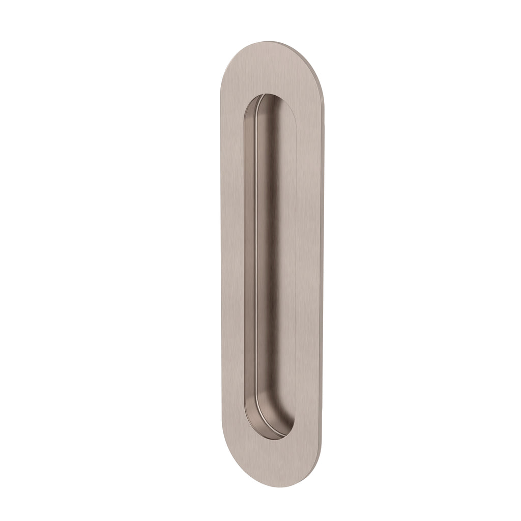 Meir Curvaé Oval Flush Pull - Passage Champagne