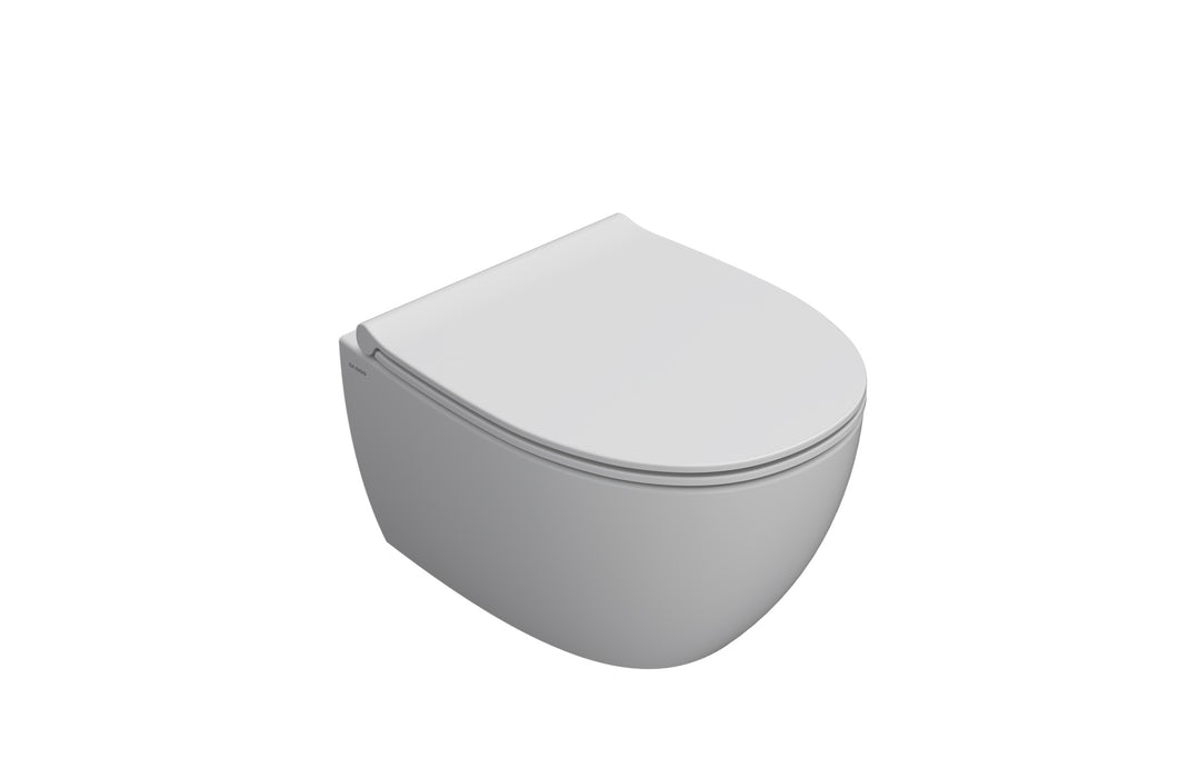 Globo 4All Compact SENZABRIDA® Wall Hung Pan Matte White