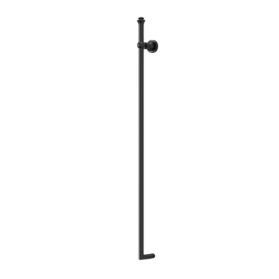 Modern National Medoc Vertical Heated Towel Rail - Matte Black