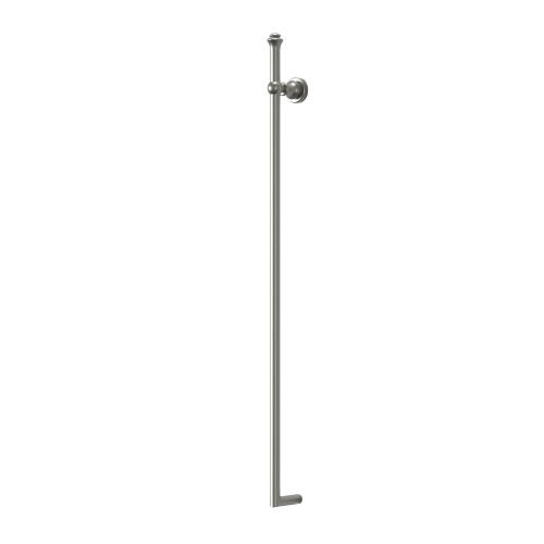 Modern National Medoc Vertical Heated Towel Rail - Brushed Nickel
