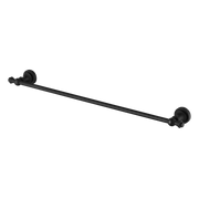 Modern National Medoc Single Towel Rail 600mm - Matte Black