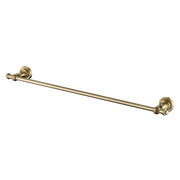 Modern National Medoc Single Towel Rail 600mm - Brushed Bronze