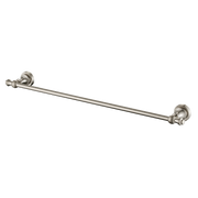 Modern National Medoc Single Towel Rail 600mm - Brushed Nickel