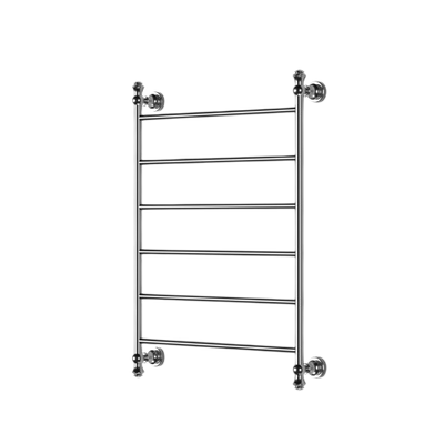 Modern National Medoc 6 Bar Heated Towel Rail - Chrome