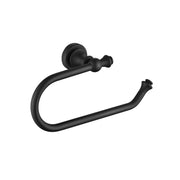 Modern National Medoc Towel Holder - Matte Black