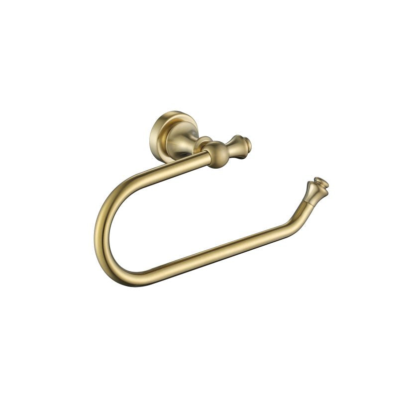 Modern National Medoc Towel Holder - Brushed Bronze
