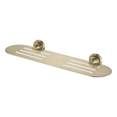 Modern National Medoc Metal Shelf - Brushed Bronze