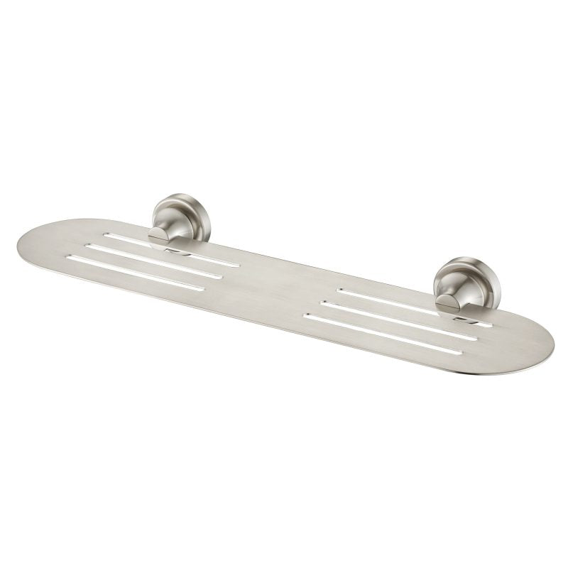 Modern National Medoc Metal Shelf - Brushed Nickel