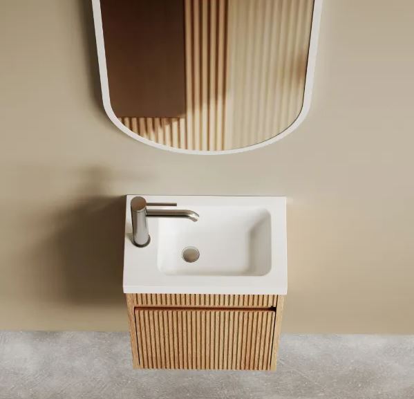 Otti Mini Ensuite 400 Vanity Woodland Oak