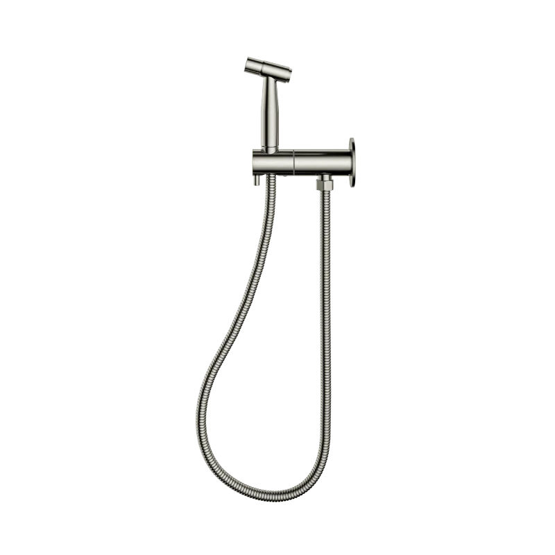 Meir Bidet Spray With Mixer Brushed Nickel