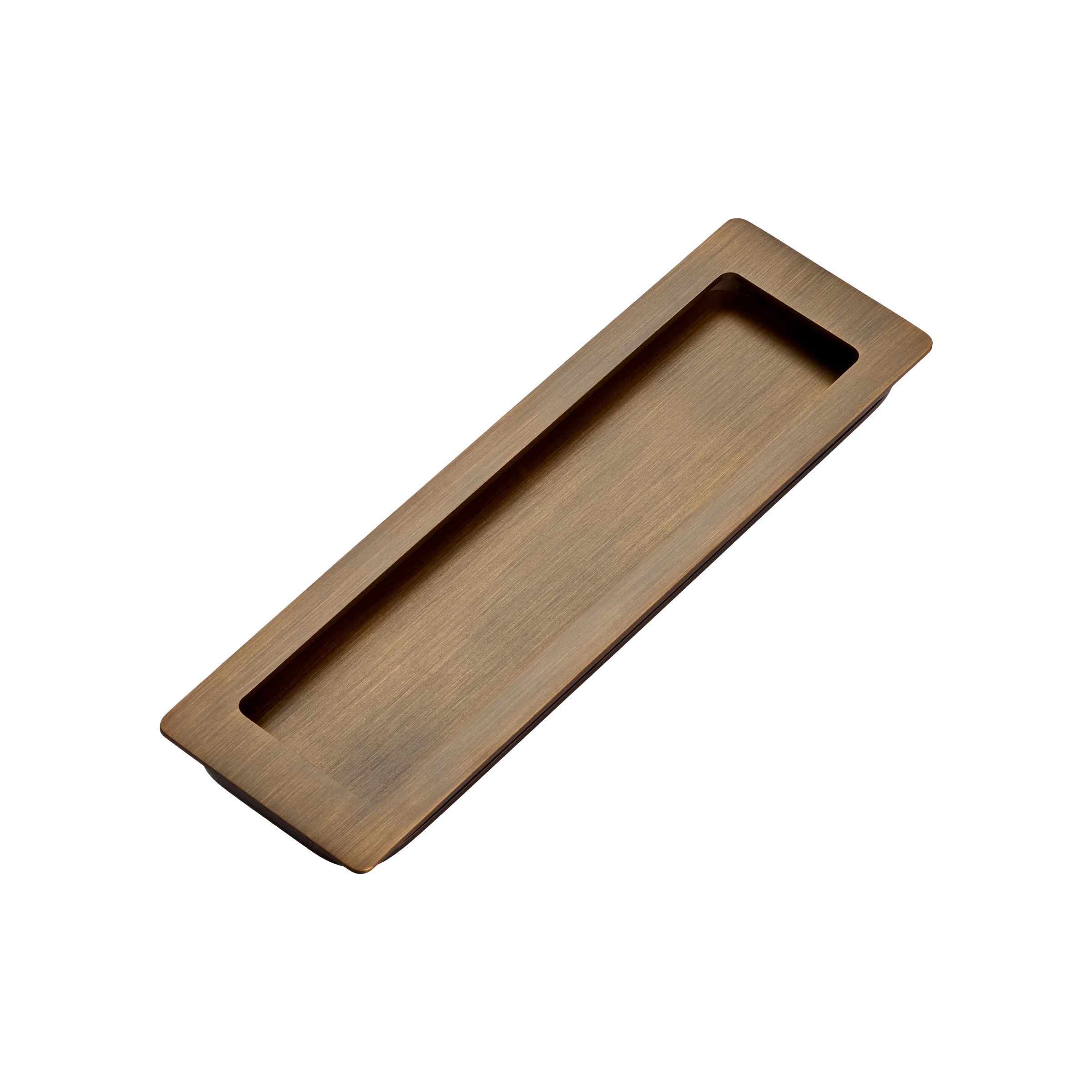 Momo Handles Cavity Slider Flush Pull Bronze