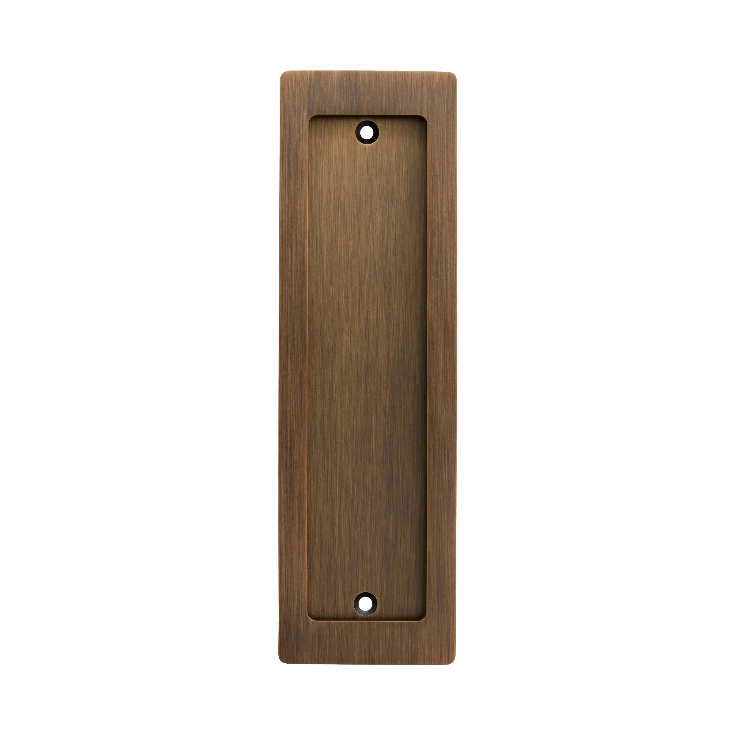 Momo Handles Cavity Slider Flush Pull Bronze