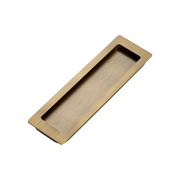 Momo Handles Cavity Slider Flush Pull Dark Brushed Brass