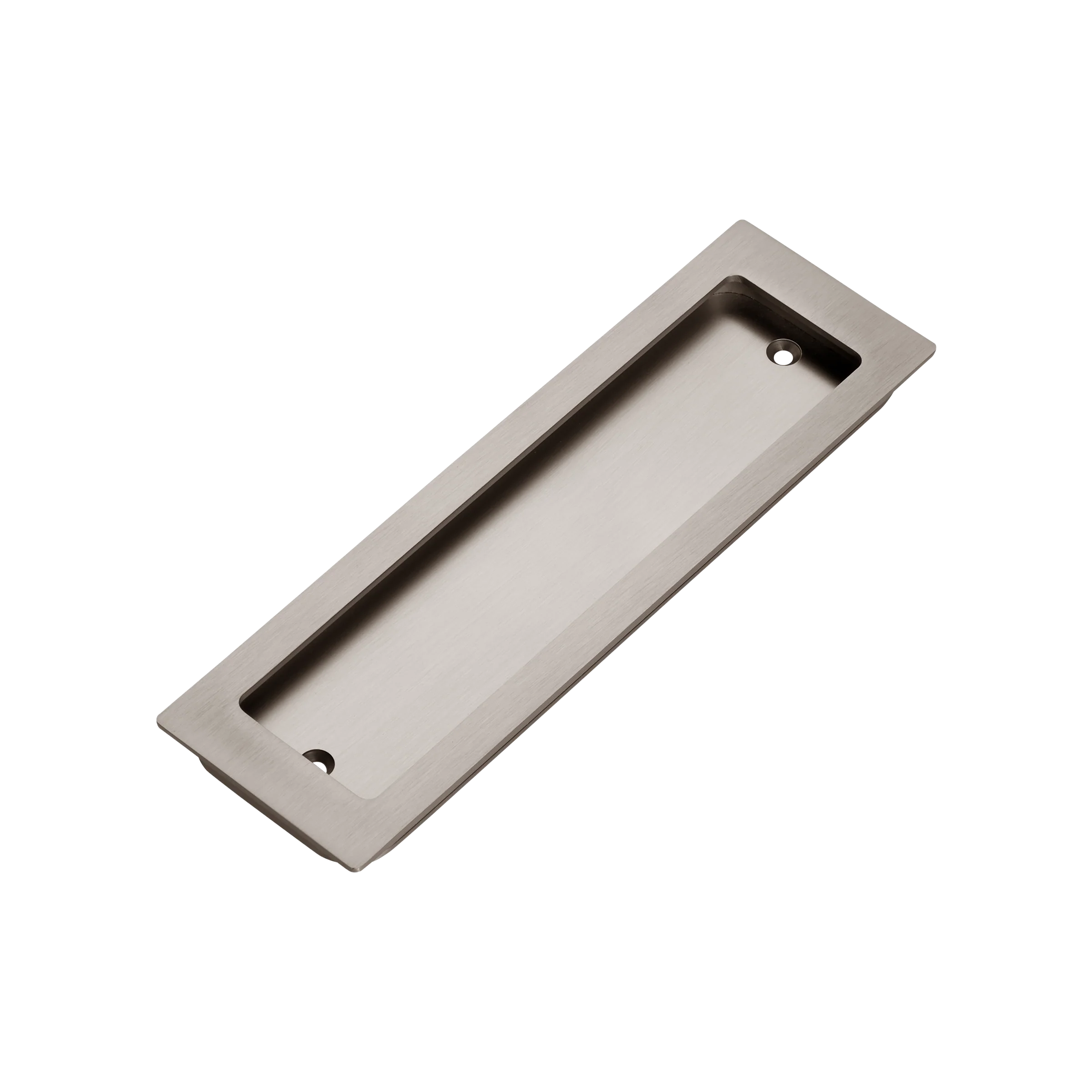 Momo Handles Cavity Slider Flush Pull Dull Brushed Nickel