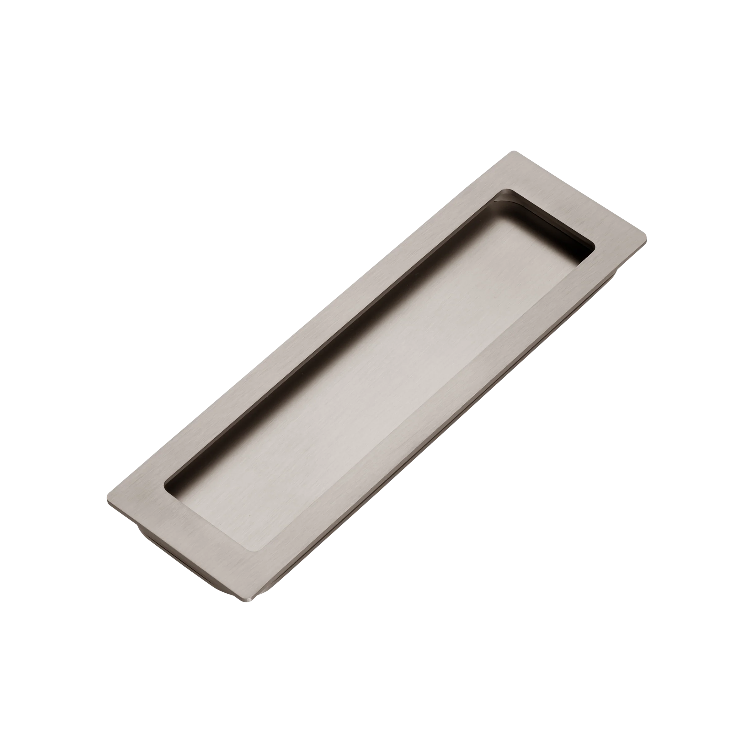 Momo Handles Cavity Slider Flush Pull Dull Brushed Nickel