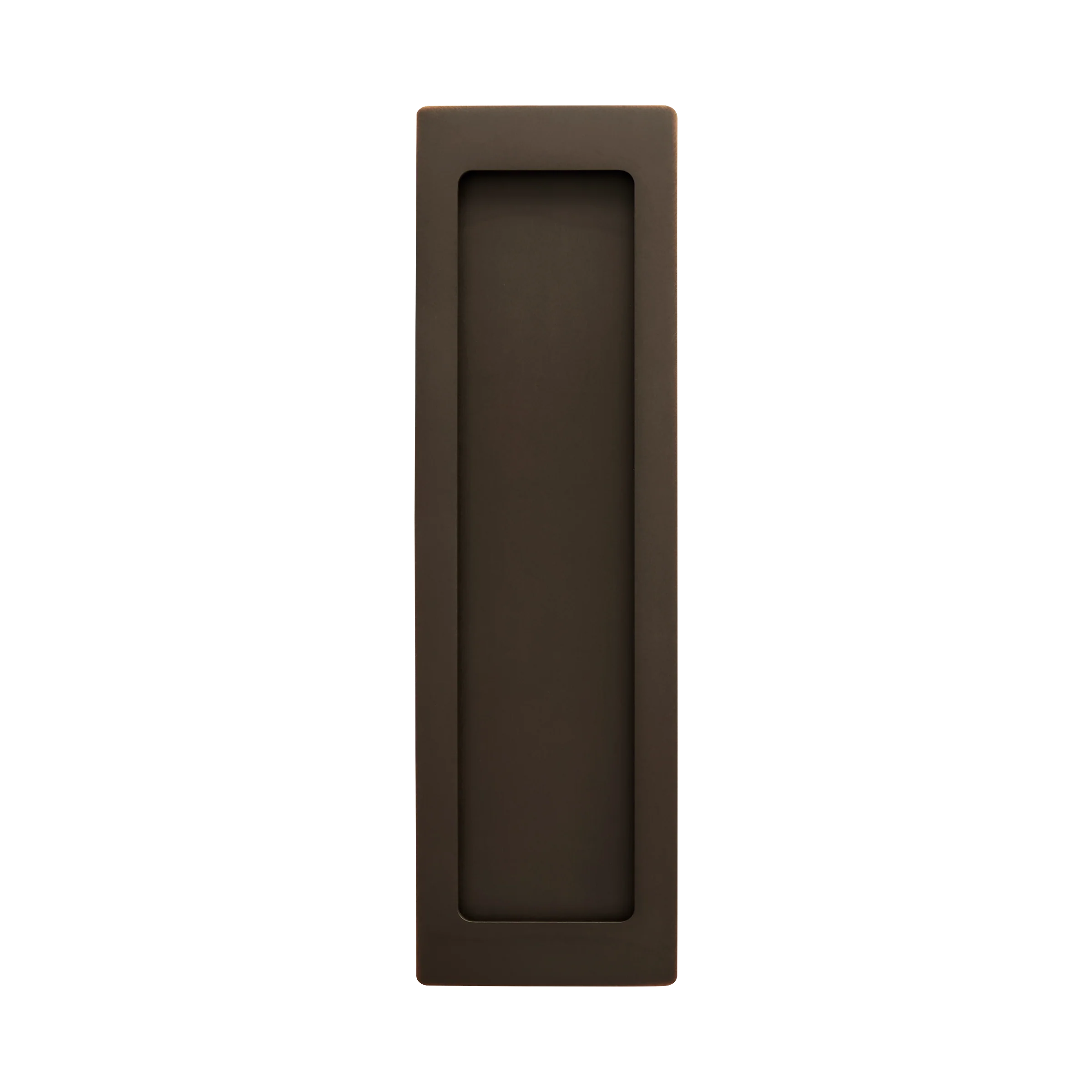 Momo Handles Cavity Slider Flush Pull Dark Bronze