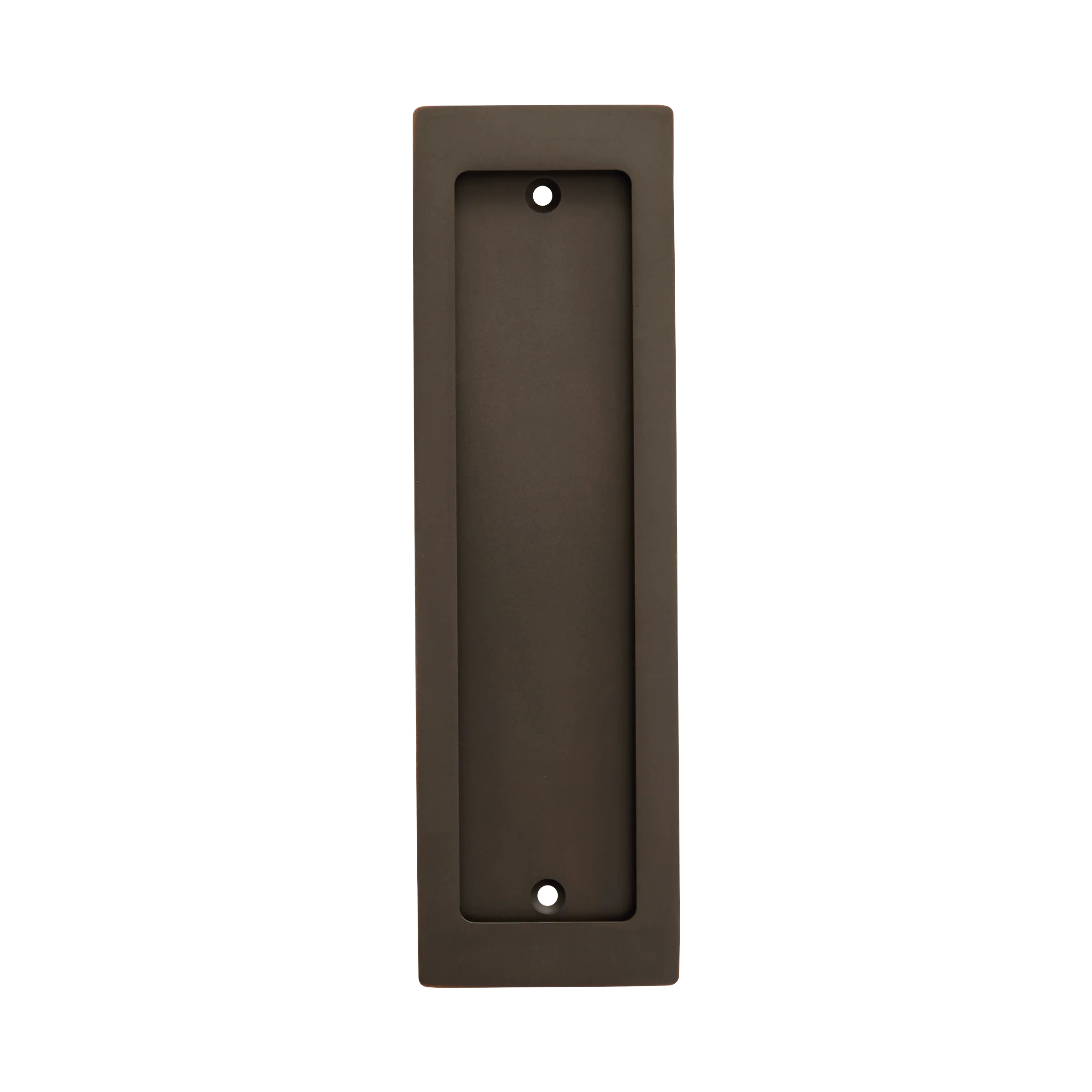 Momo Handles Cavity Slider Flush Pull Dark Bronze