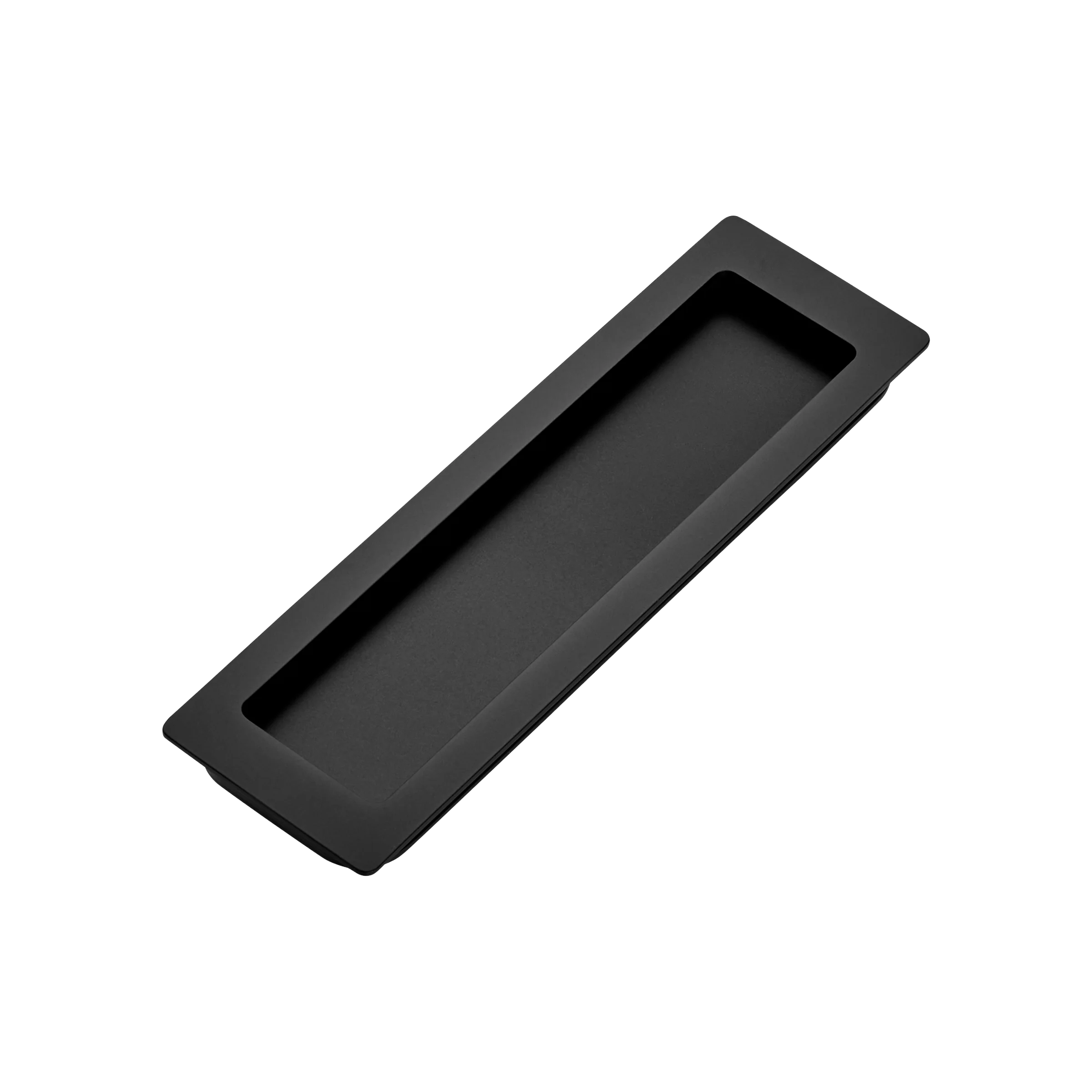 Momo Handles Cavity Slider Flush Pull Matt Black