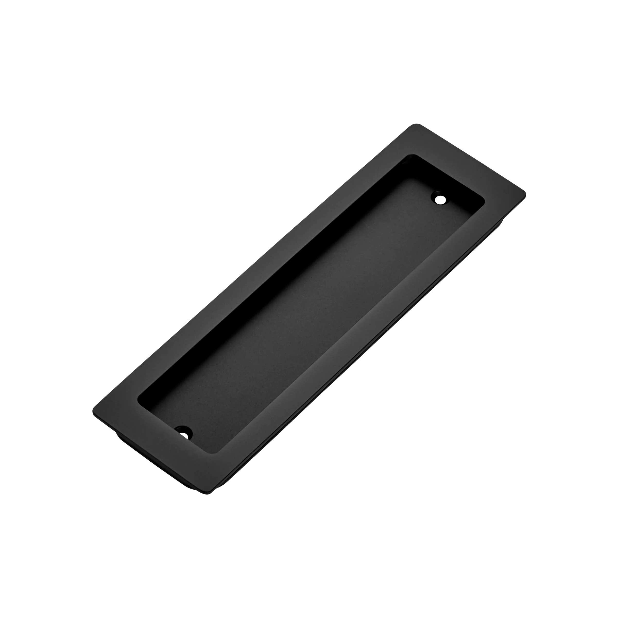 Momo Handles Cavity Slider Flush Pull Matt Black