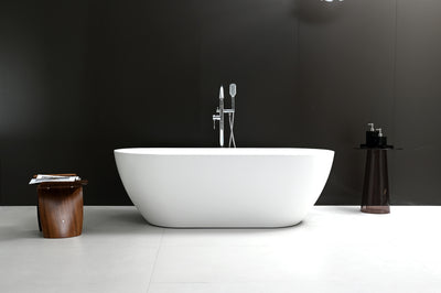 Mimi 10 1680 Matte White Acrylic Free Standing Bath