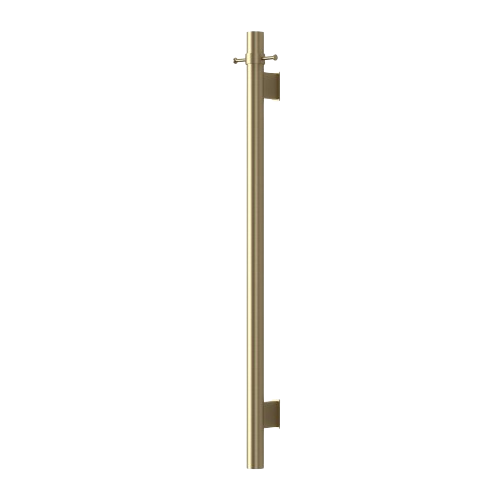 Modern National Mirage Vertical Heated Towel Rail Brushed Bronze