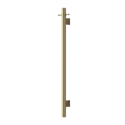 Modern National Mirage Vertical Heated Towel Rail Brushed Bronze