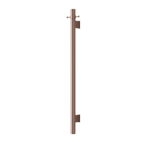 Modern National Mirage Vertical Heated Towel Rail Champagne