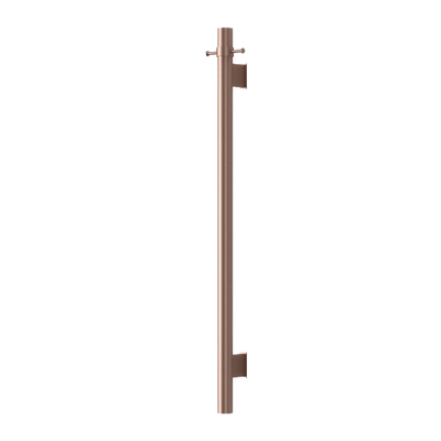Modern National Mirage Vertical Heated Towel Rail Champagne