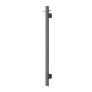 Modern National Mirage Vertical Heated Towel Rail Gun Metal