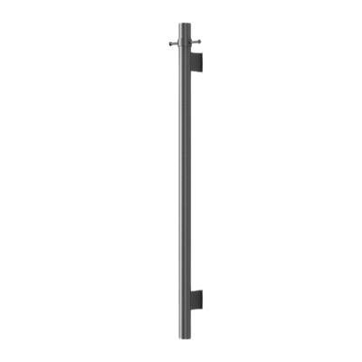 Modern National Mirage Vertical Heated Towel Rail Gun Metal