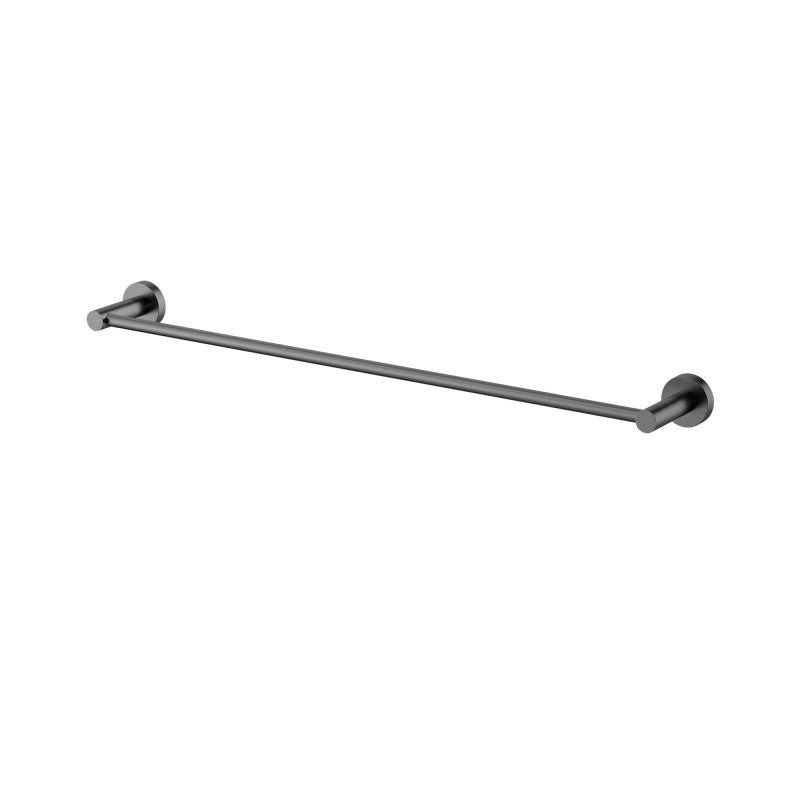 Modern National Single Towel Rail 600mm Gun Metal
