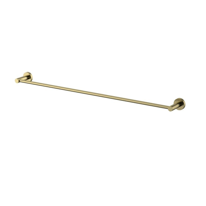Modern National Single Towel Rail 750mm Brushed Bronze