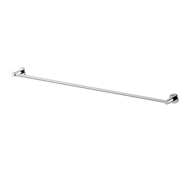 Modern National Mirage Single Towel Rail 900mm Chrome