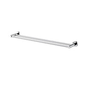 Modern National Mirage Double Towel Rail 600mm Chrome