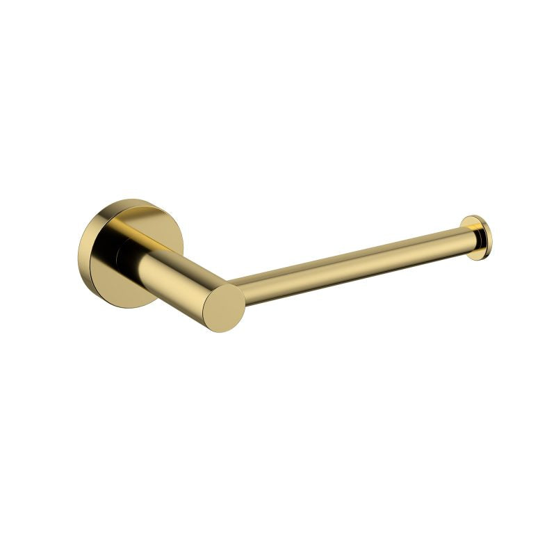 Modern National Mirage Toilet Paper Holder Polished Brass