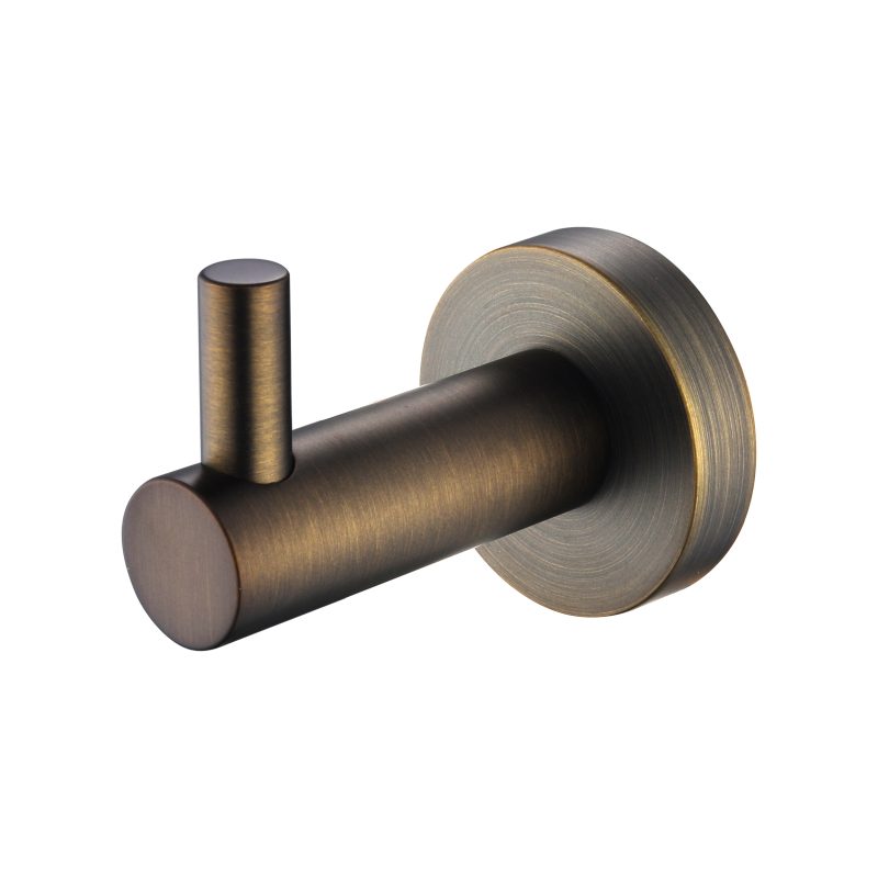 Modern National Mirage Robe Hook Antique Brass – Designer Bathware