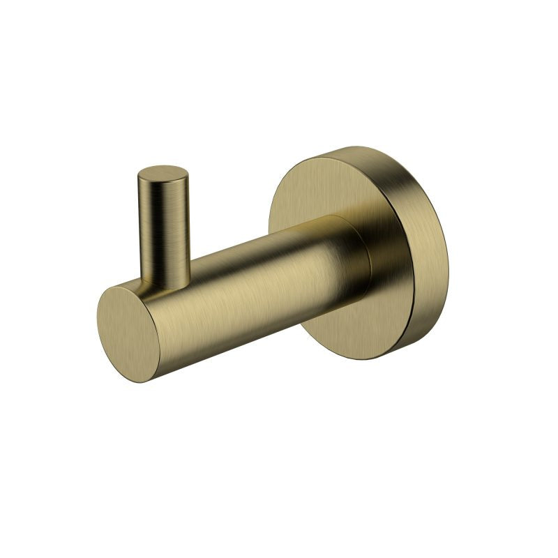 Modern National Mirage Robe Hook Brushed Bronze
