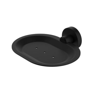 Modern National Soap Dish Matte Black