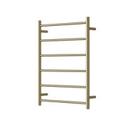 Modern National Mirage 6 Bar Heated Towel Rail Brushed Bronze