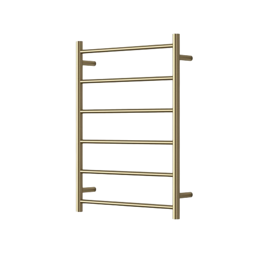 Modern National Mirage 6 Bar Heated Towel Rail Brushed Bronze