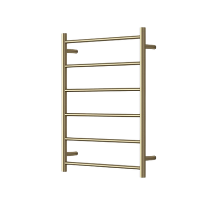 Modern National Mirage 6 Bar Heated Towel Rail Brushed Bronze