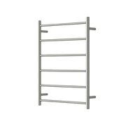 Modern National Mirage 6 Bar Heated Towel Rail Brushed Nickel