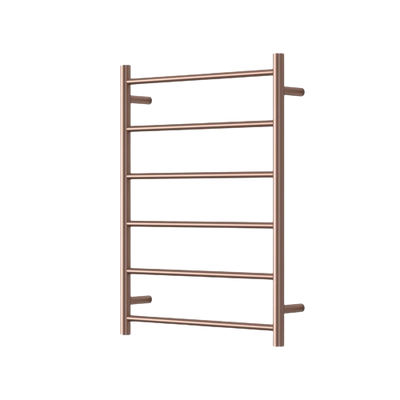 Modern National Mirage 6 Bar Heated Towel Rail Champagne