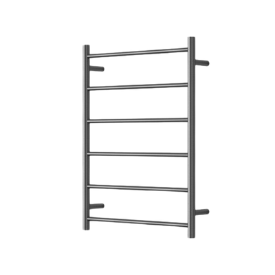 Modern National Mirage 6 Bar Heated Towel Rail Gun Metal