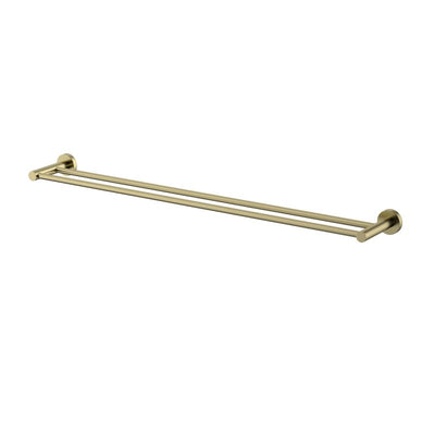 Modern National Mirage Double Towel Rail 750mm Brushed Bronze