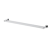Modern National Mirage Double Towel Rail 750mm Chrome
