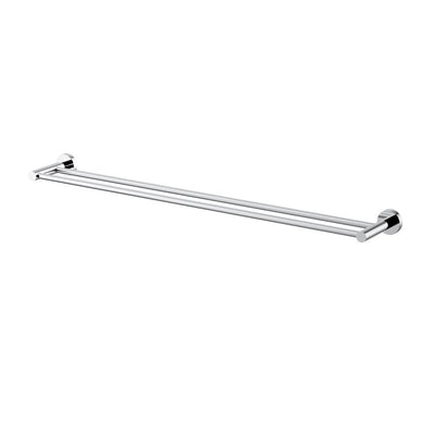 Modern National Mirage Double Towel Rail 750mm Chrome