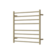 Modern National Mirage 8 Bar Heated Towel Rail Brushed Bronze