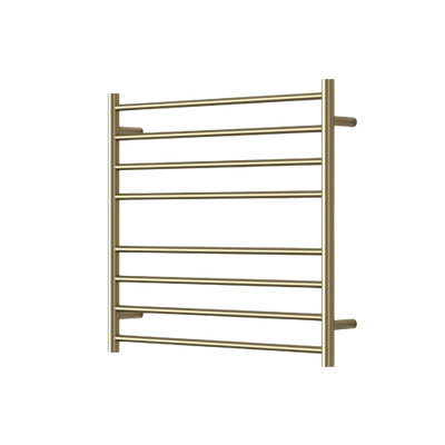 Modern National Mirage 8 Bar Heated Towel Rail Brushed Bronze