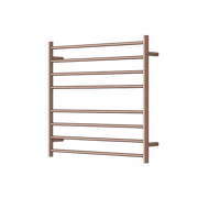 Modern National Mirage 8 Bar Heated Towel Rail Champagne